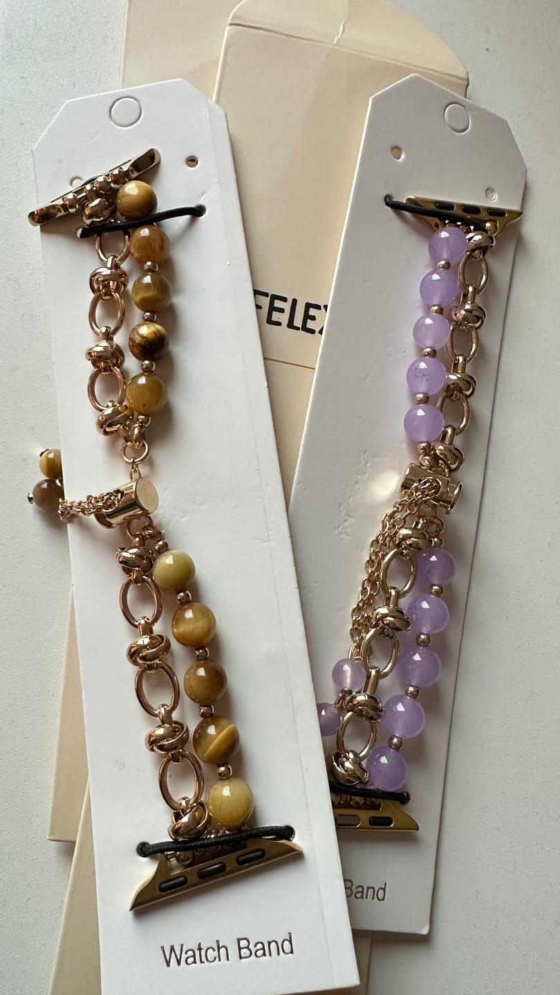 Customer photo review of Apple Watch Metallarmband "Perl"