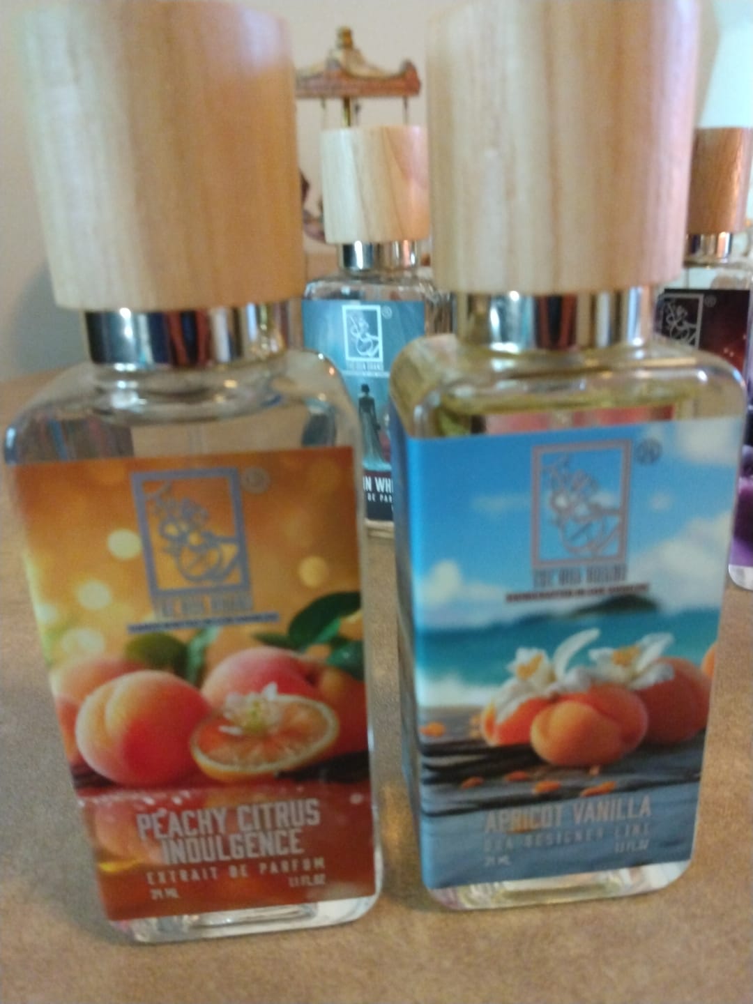 Customer photo review of Peachy Citrus Indulgence