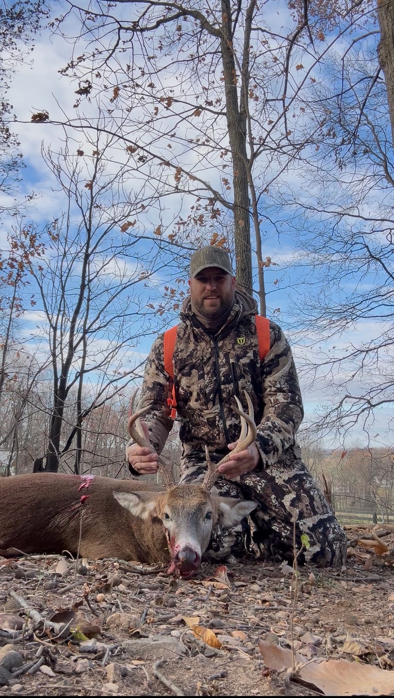Customer photo review of Altus Whitetail Ultra Silent Hunting Suit Men's Water Resistant Hunting Clothes