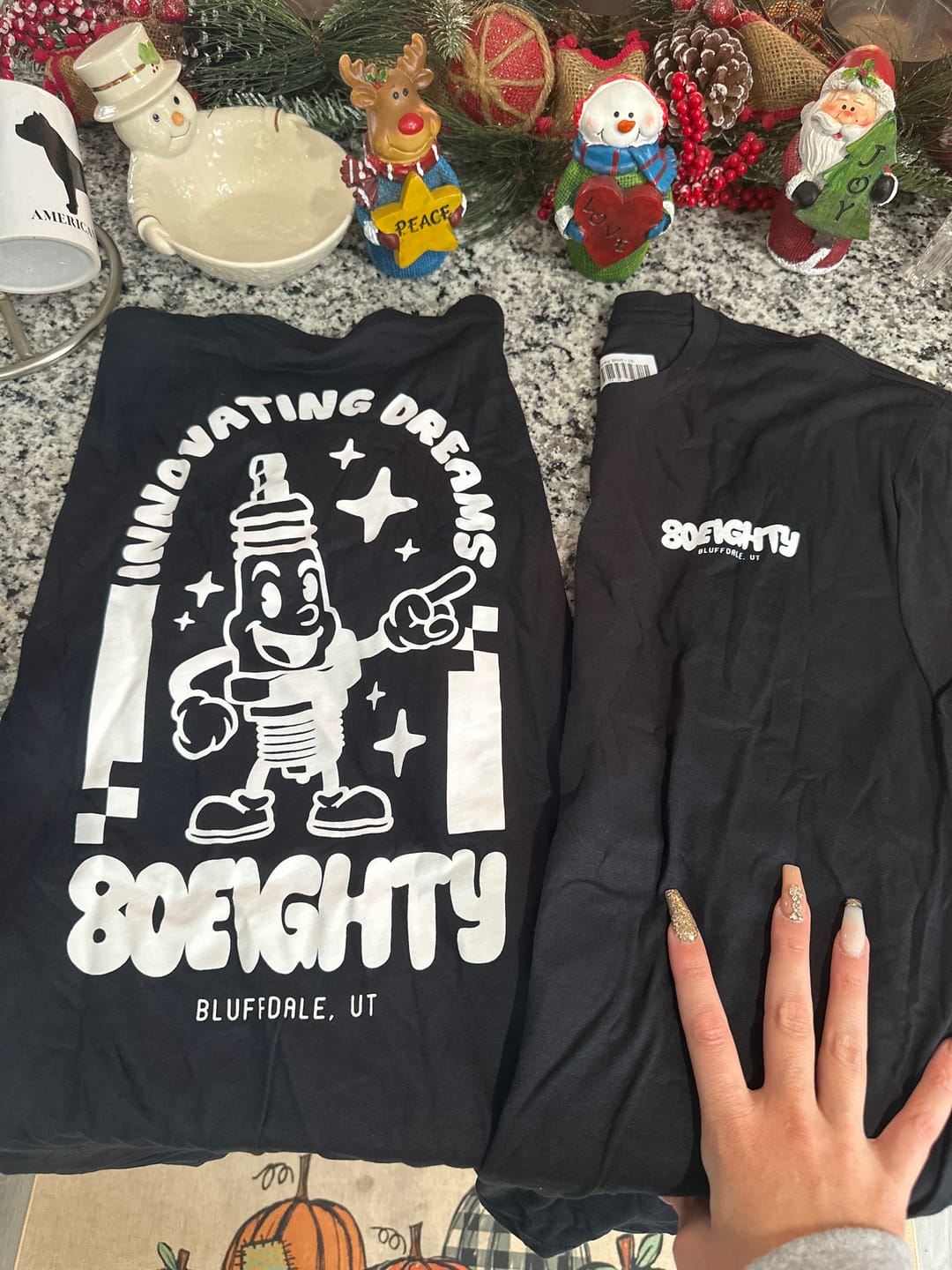 Customer photo review of 80Eighty® Lil’ Sparky Shirt