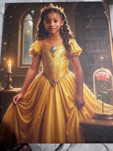 Customer photo review of The Beauty and the Enchanted Rose
