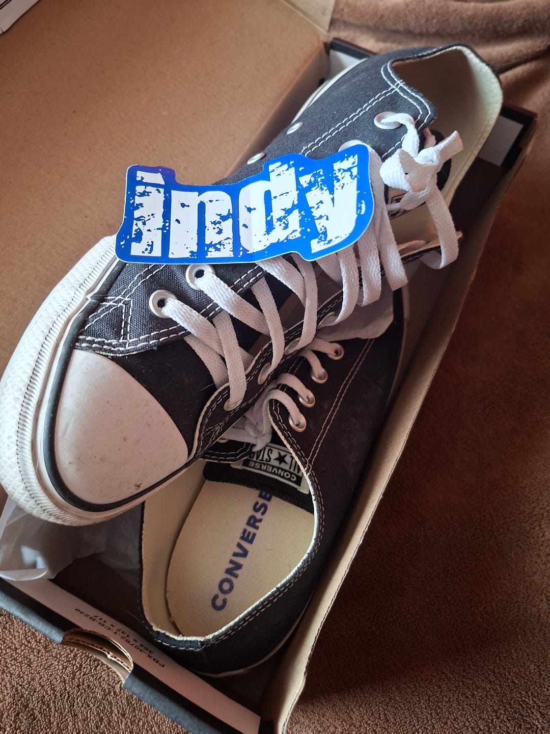 Customer photo review of Zapatillas Converse Chuck Taylor Core Negro