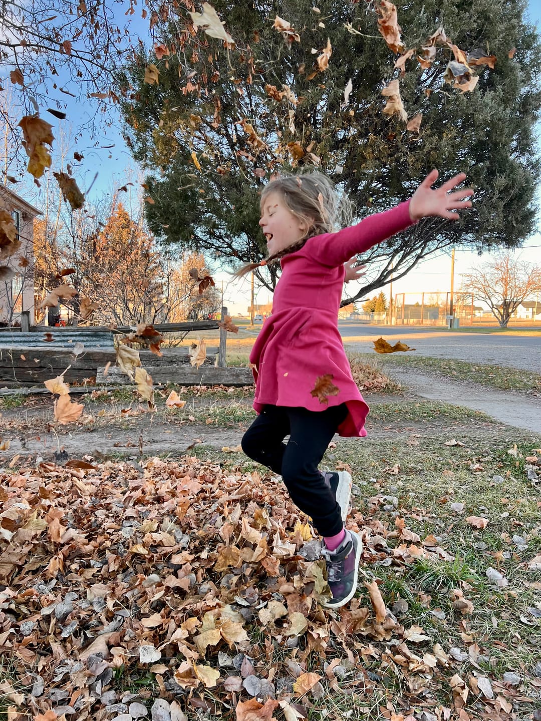 Customer photo review of Kids Merino Adventure Dress