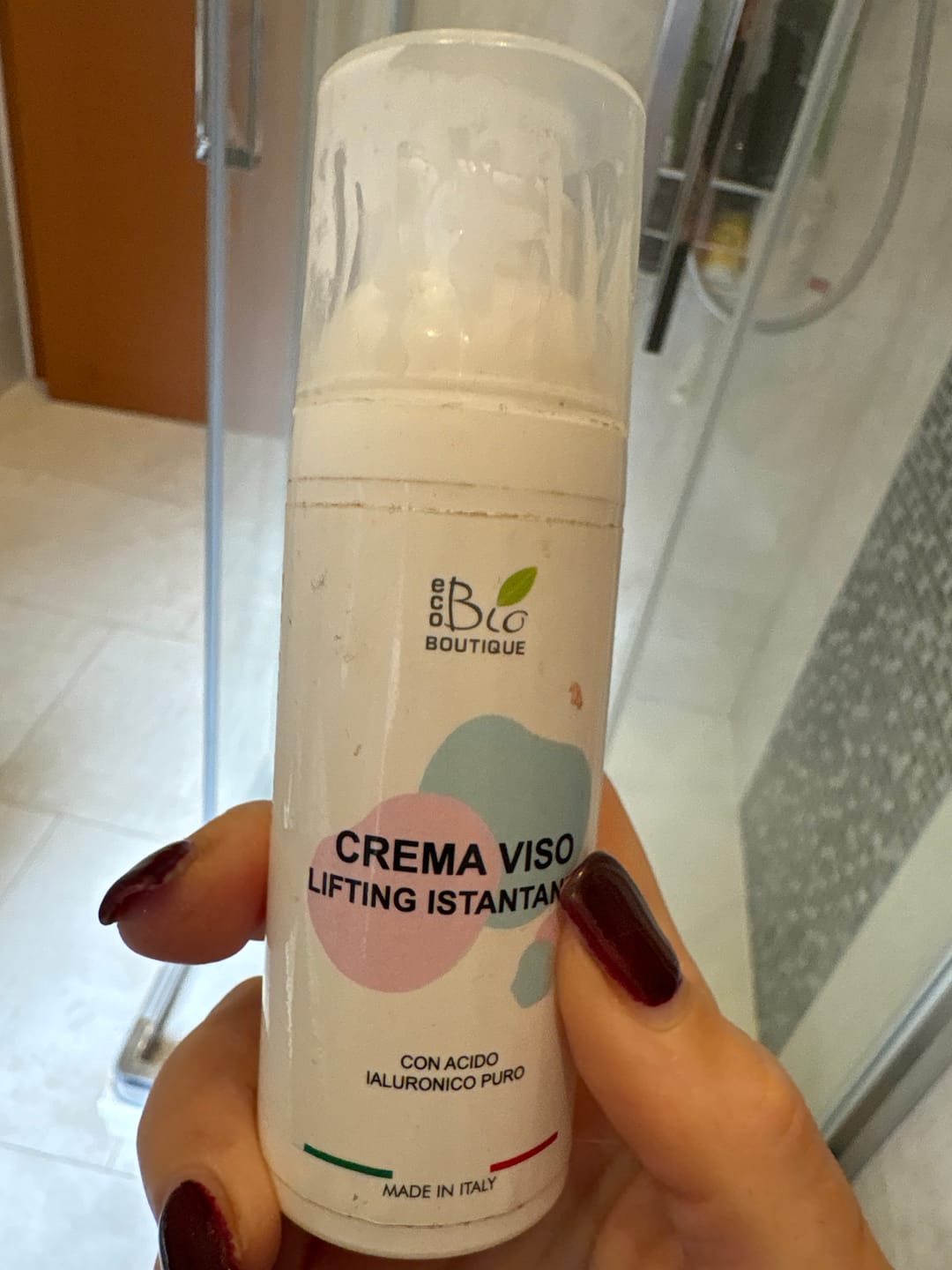 Customer photo review of Crema Viso Lifting Istantaneo