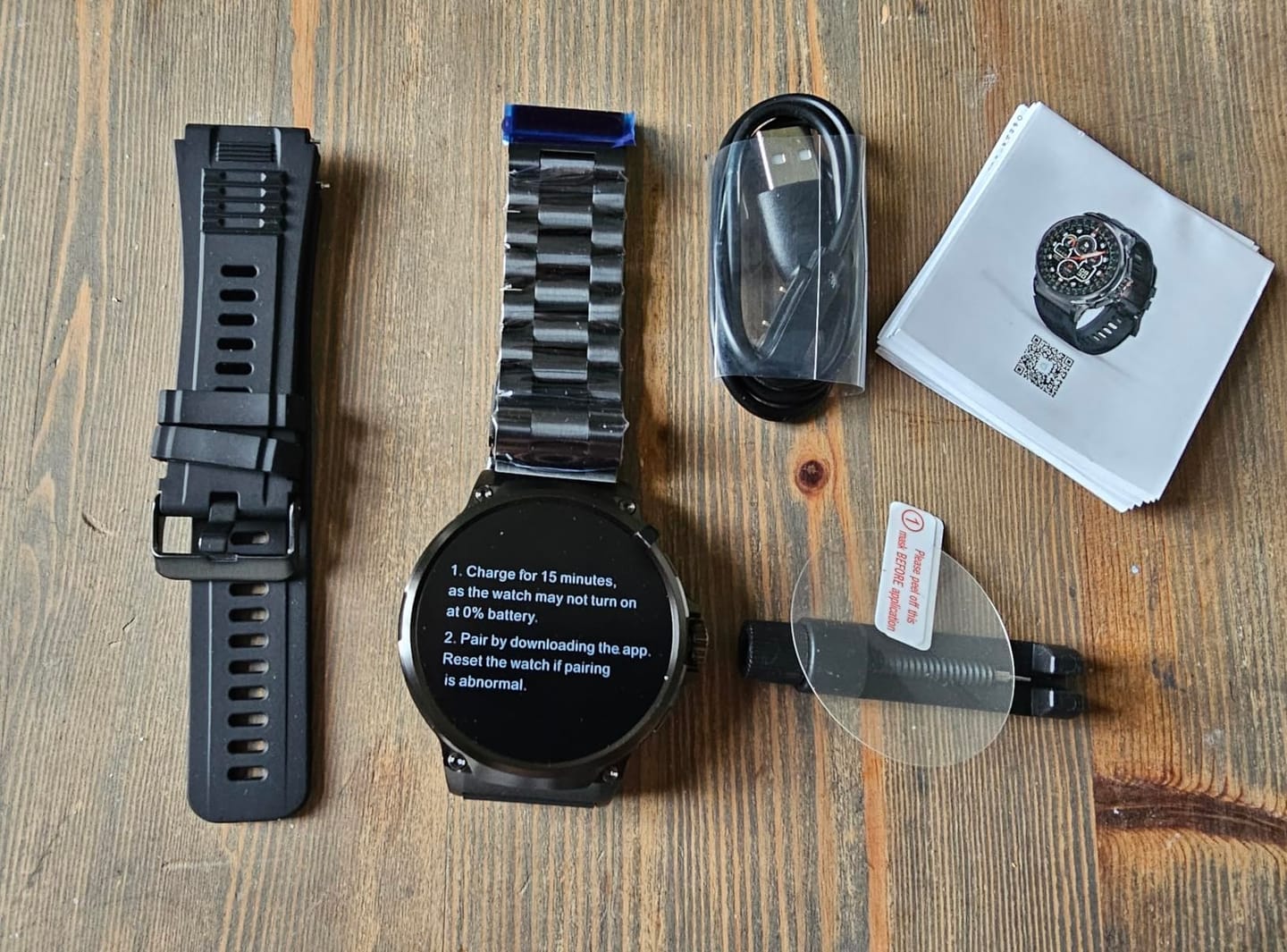 Customer photo review of Orexon – Großes Display, Robuste Uhr, 30 Tage Akku