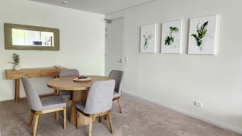 Customer photo review of Silver and Gold Linings, Watercolour Plants Trio