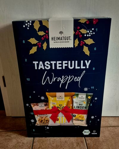 Customer photo review of Vorverkauf - Heimatgut Bio Snack Adventskalender