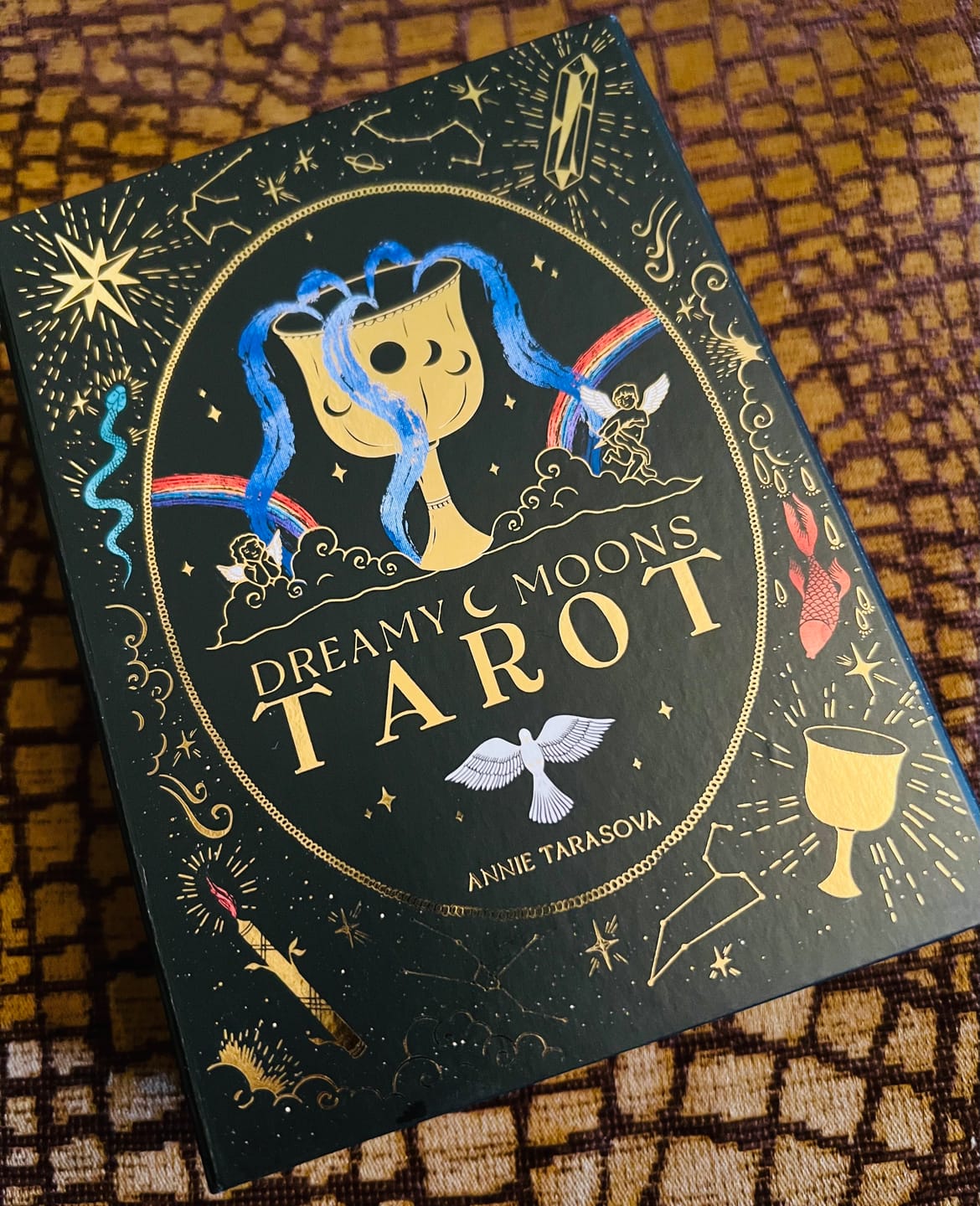 Customer photo review of Dreamy Moons Tarot