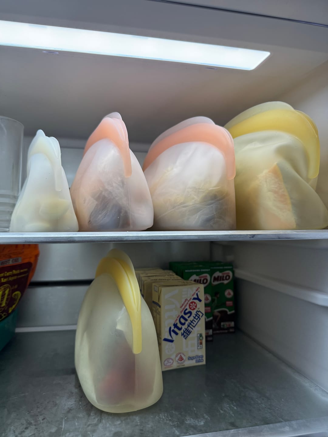 Customer photo review of Silicone Zipper Bag (NEW!)