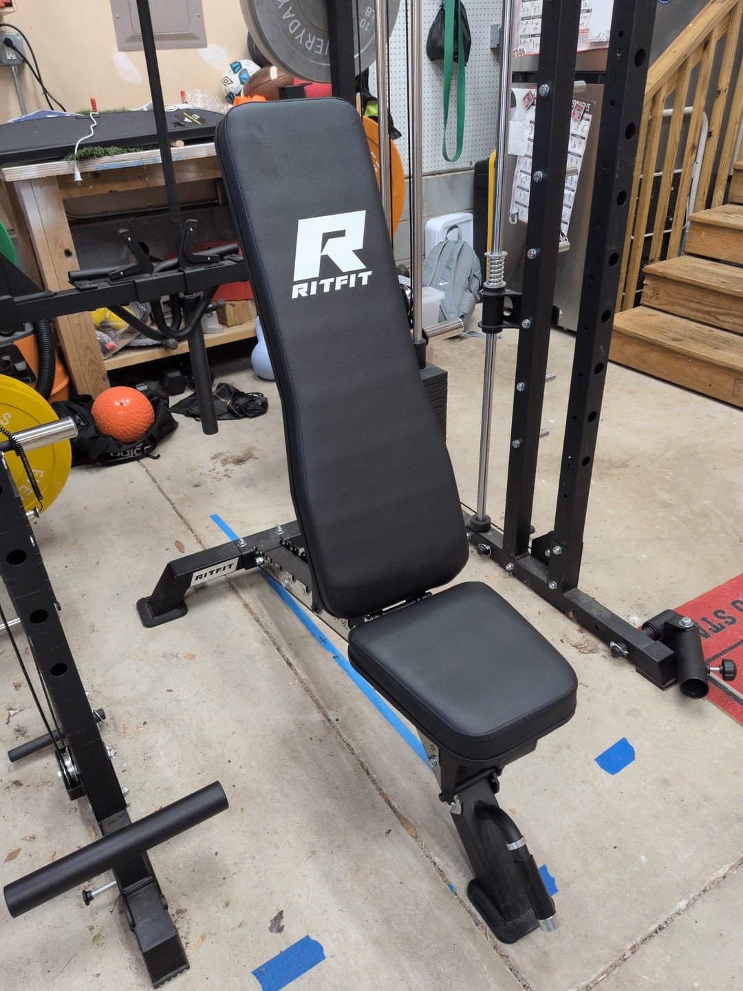 Customer photo review of RitFit 1300LB Adjustable Weight Bench BWB01