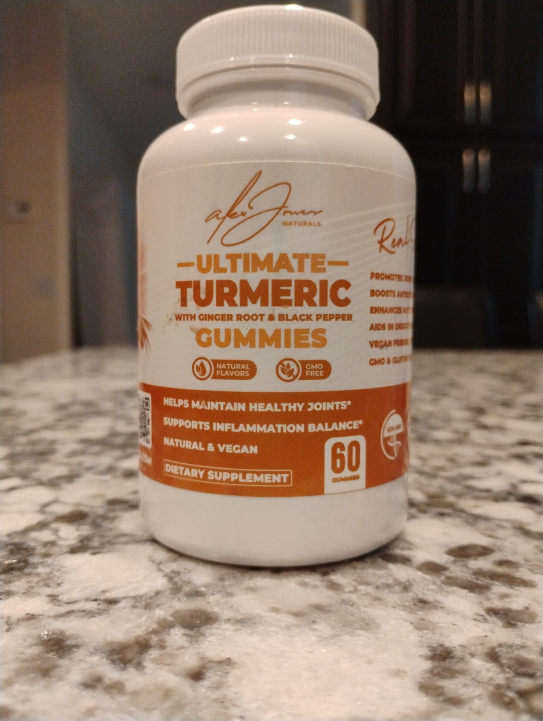 Customer photo review of Ultimate Turmeric Gummies With Ginger Root & Black Pepper