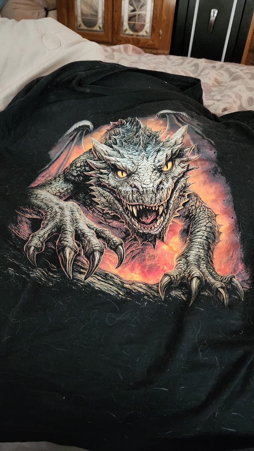 Customer photo review of On the Prowl T-Shirt