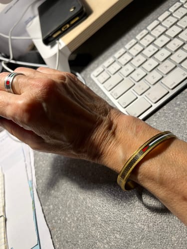 Customer photo review of Palestine Heritage Cuff