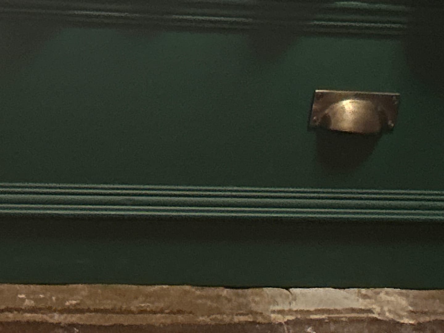 Customer photo review of Classic Aged Brass Cupboard Handles