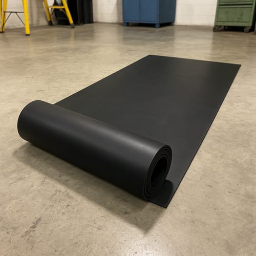 Customer photo review of EPDM Rubber Sheet Black Commercial Grade, Flexible, Weather Resistant, Ozone & Chemical Resistant, Ideal for Pipe Seals, Gaskets, Weather Strips