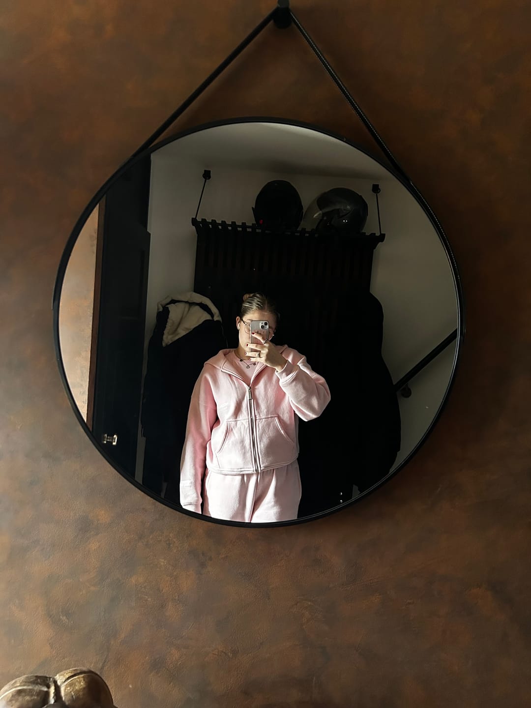 Customer photo review of LABEL ZIP HOODIE LIGHT PINK