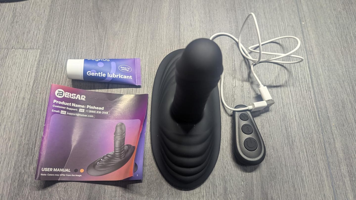Customer photo review of TaiLuo| Prostate Massager Anal and G-Spot Vibrator Dildo