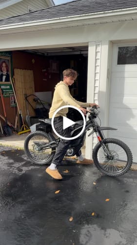 Customer video review of 79Bike Falcon Pro, 72V Electric Dirt Bike