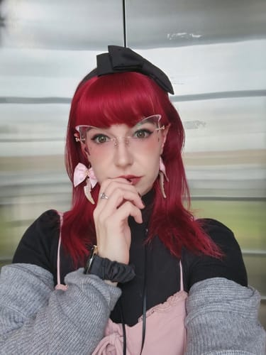 Customer photo review of Alissa Eyeglasses