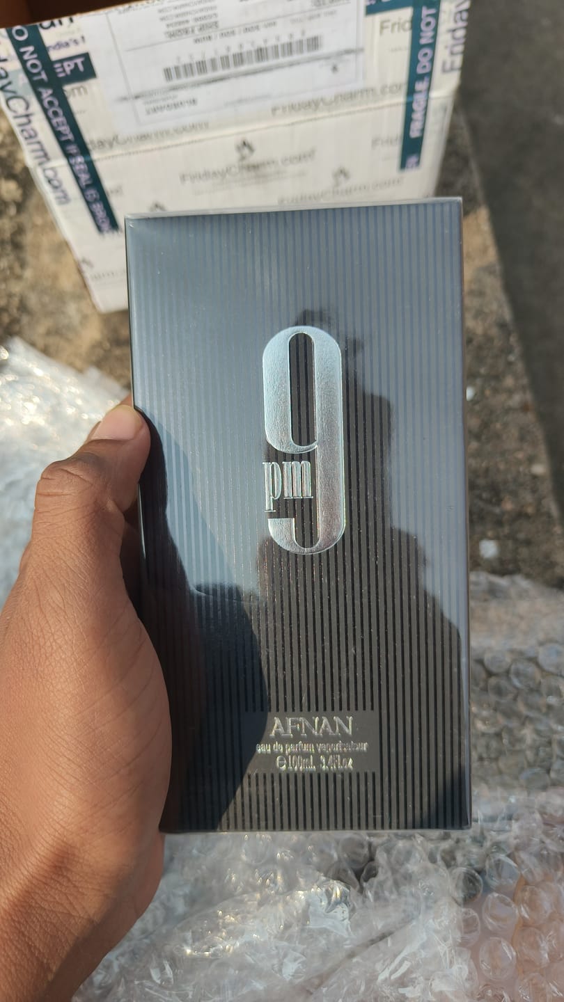 Customer photo review of Afnan 9pm Eau De Parfum For Men