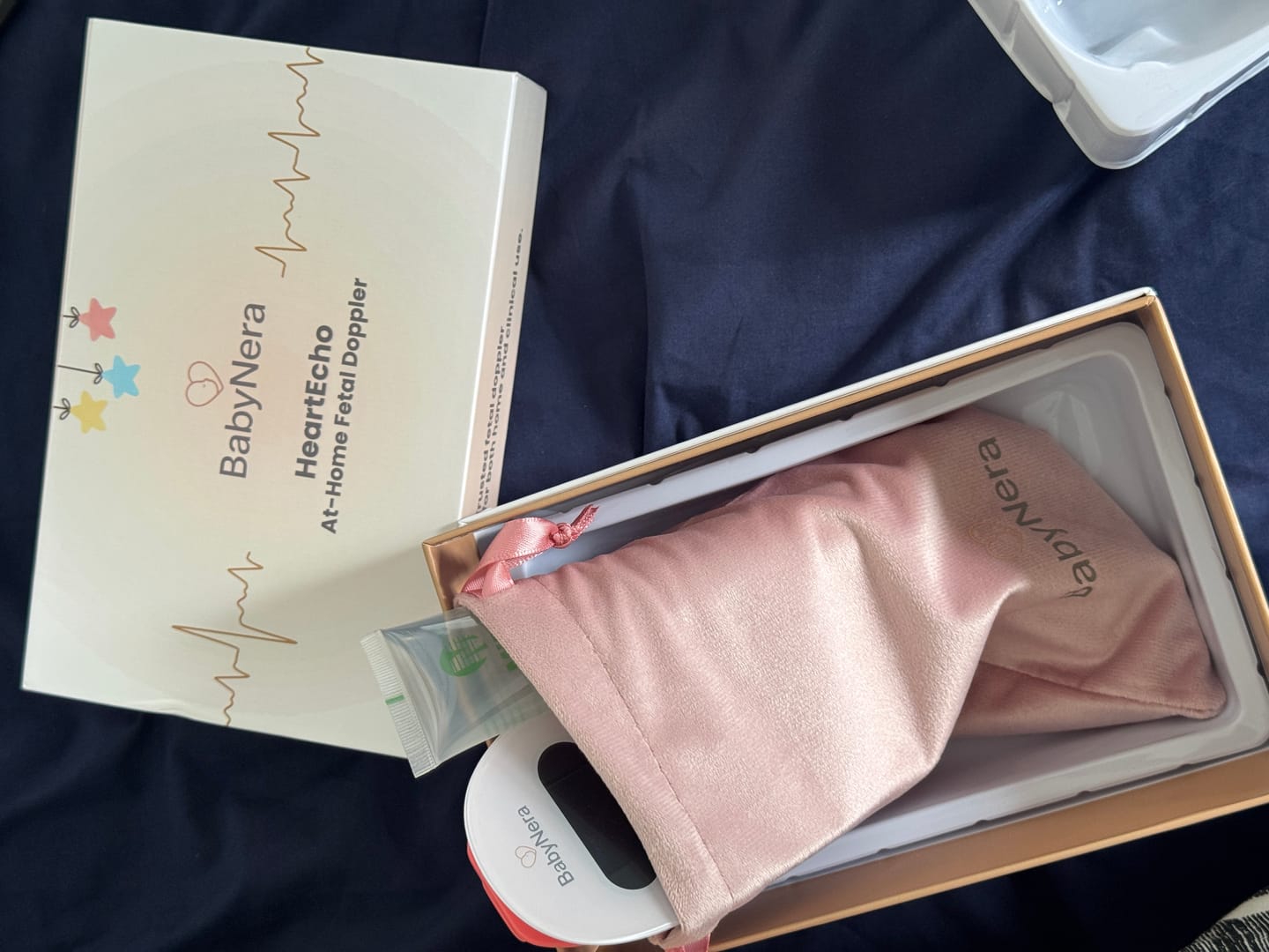 Customer photo review of BabyNera HeartEcho™ Fetal Doppler