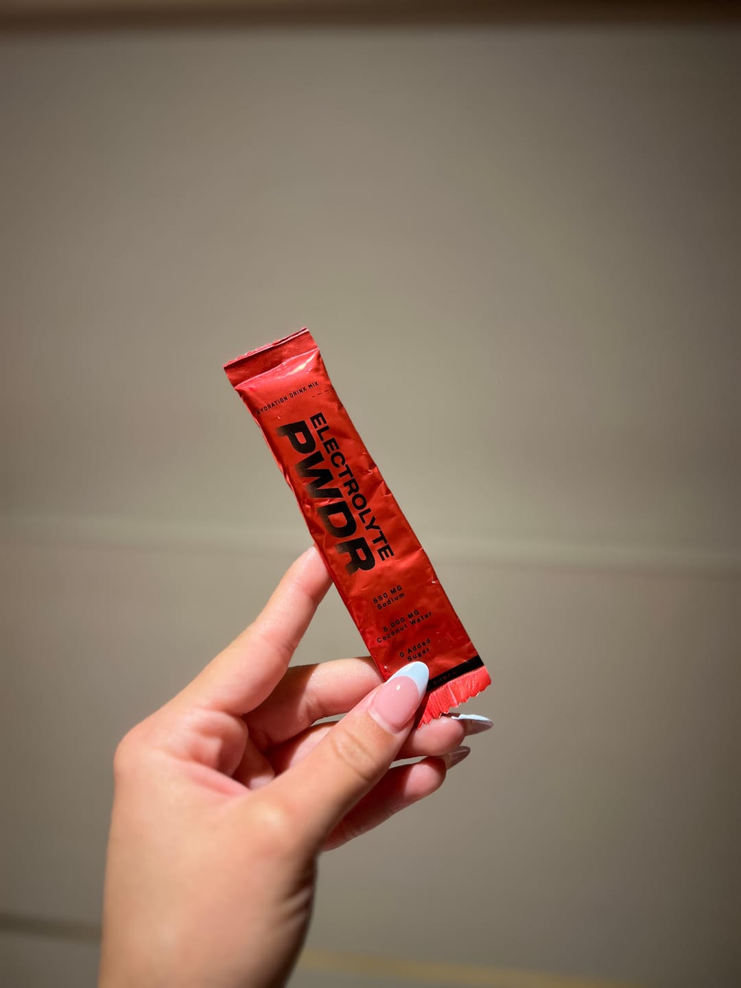 Customer photo review of ELECTROLYTE PWDR