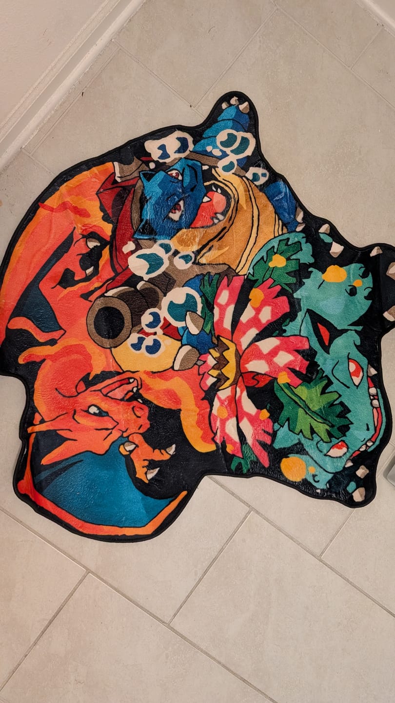 Customer photo review of Blastoise & Charizard