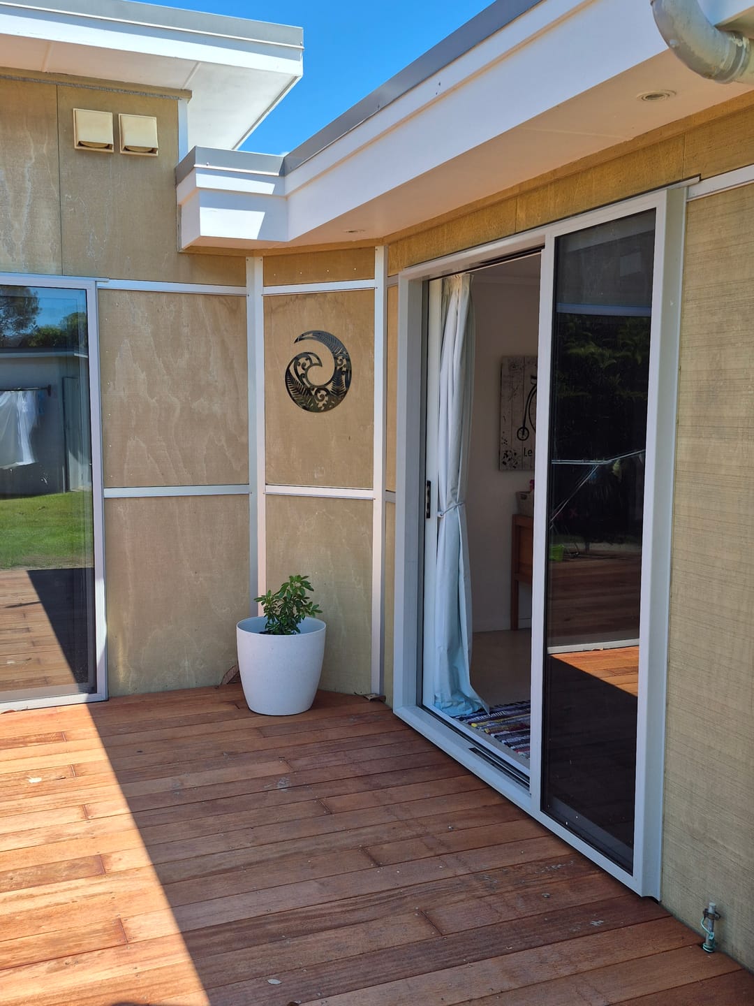 Customer photo review of NZ Koru Wall Art