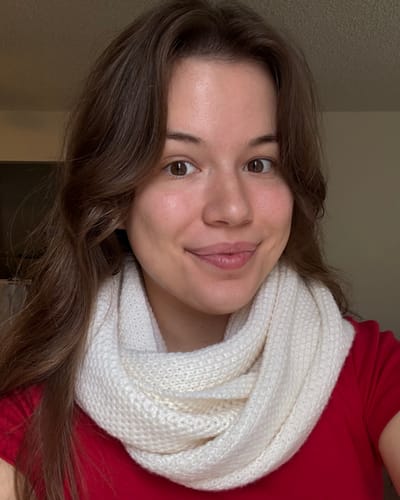 Customer photo review of Noelle Infinity Scarf - Black