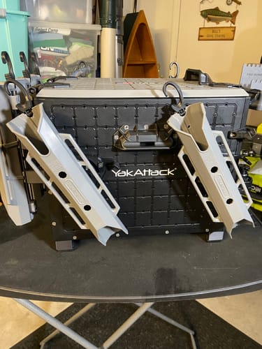 Customer photo review of YakAttack TetherTube Turret