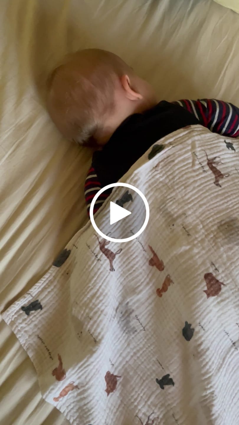 Customer video review of Muszlin babakendő - Tappancsország