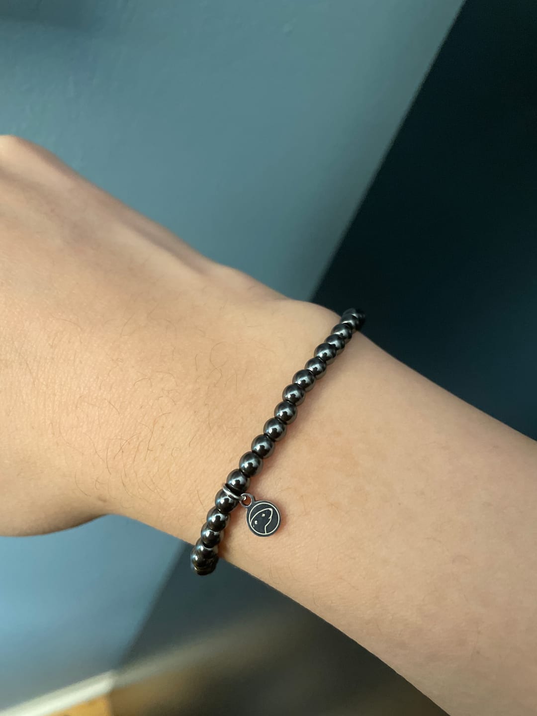 Customer photo review of Hematite Bracelet Mini