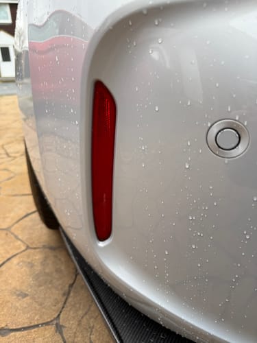Customer photo review of BMW M2 Rear Reflector Delete