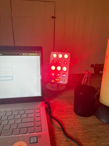 Customer photo review of Target Light 3.0 Handheld Portable Red Light Therapy