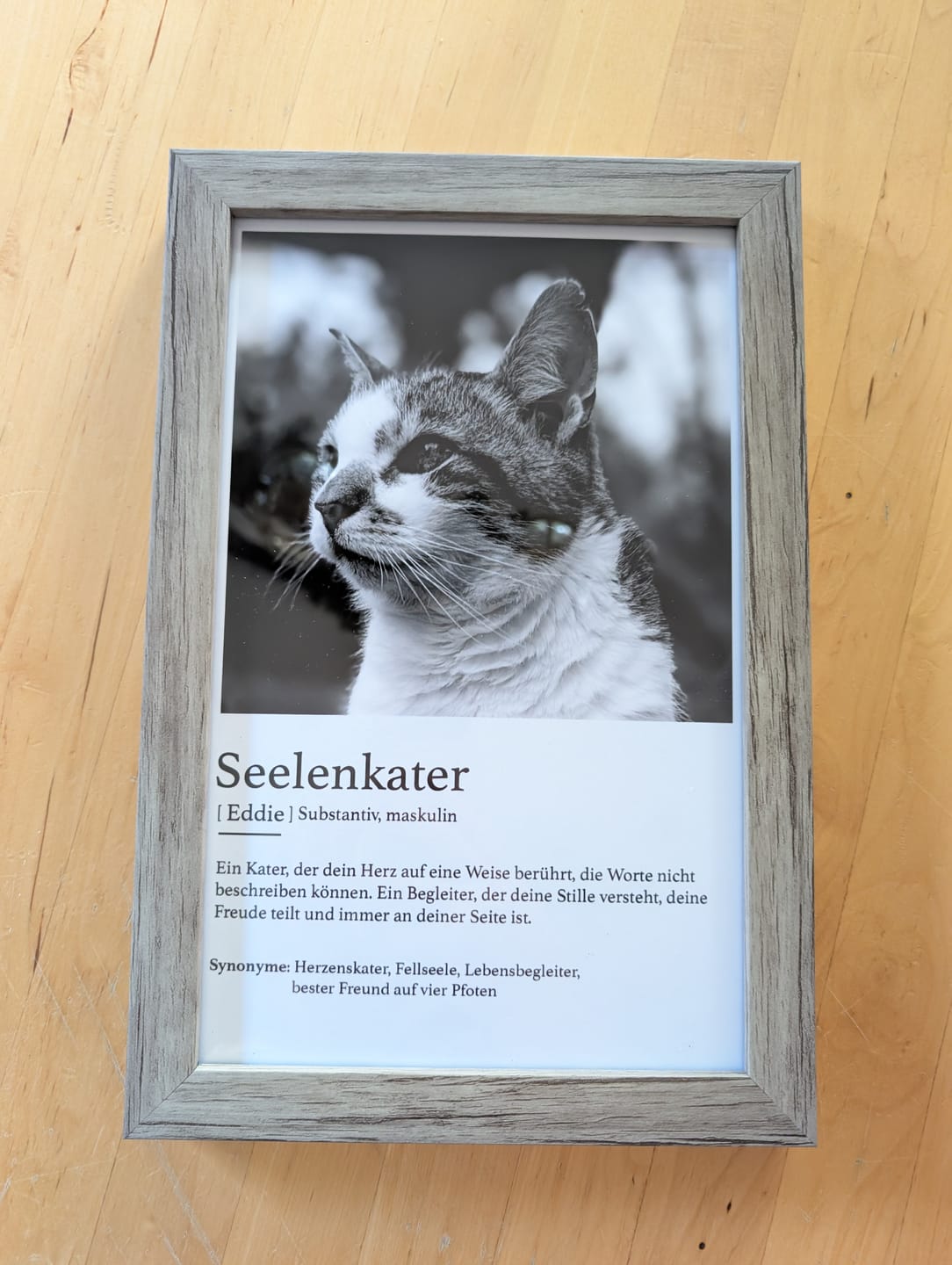 Customer photo review of Definition Seelentier - Individuelles Poster