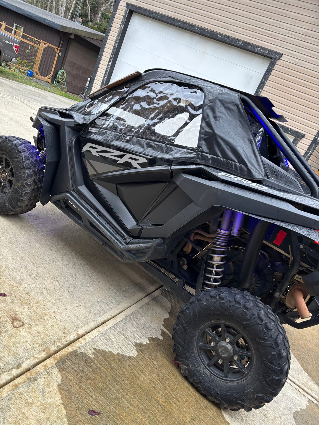 Customer photo review of Upgraded Soft Upper Door Cab Enclosure for RZR PRO XP 2020-2024