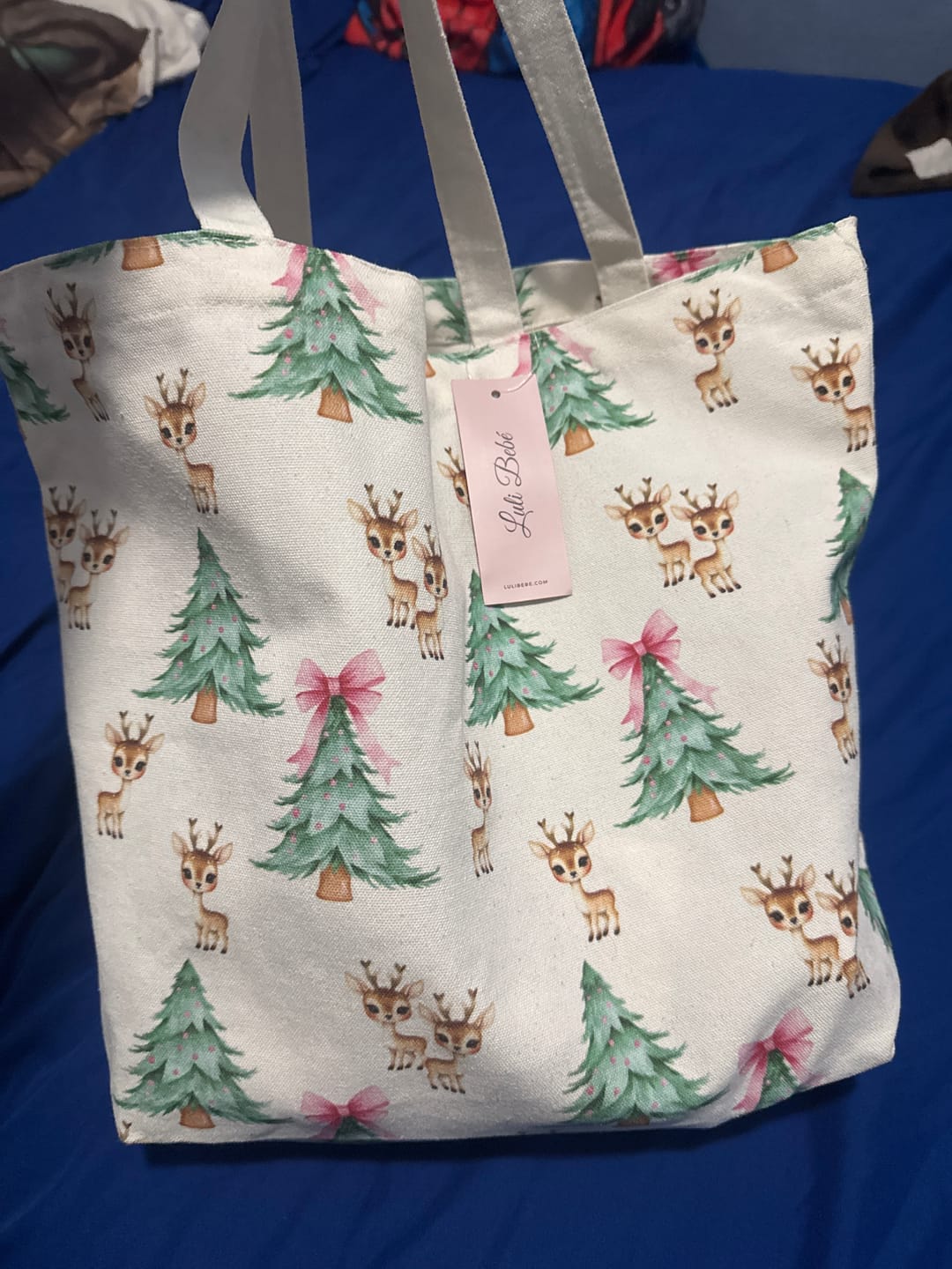 Customer photo review of LIMITED EDITION | The Holiday Tote