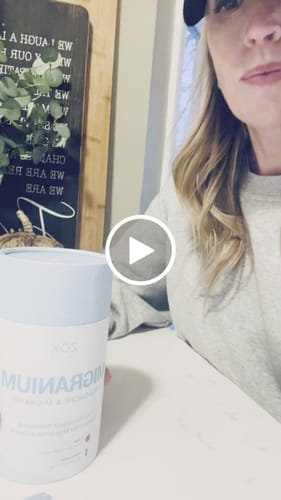 Customer video review of Migranium - World’s 1st Anti-Migraine Super Formula for Headaches + Brain Fog + Stress