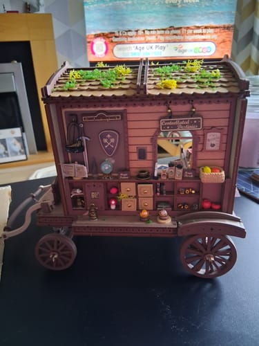 Customer photo review of Entropy's Flow DIY 3D Wooden Puzzle Kit