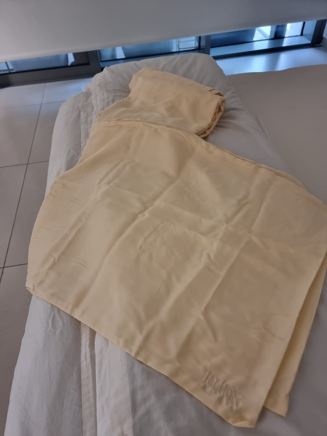 Customer photo review of Numi® Tencel Luxe Sheet Set