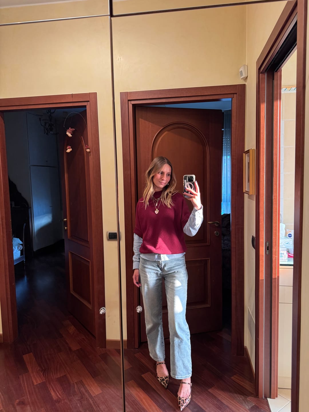 Customer photo review of Jeans Mom Fit