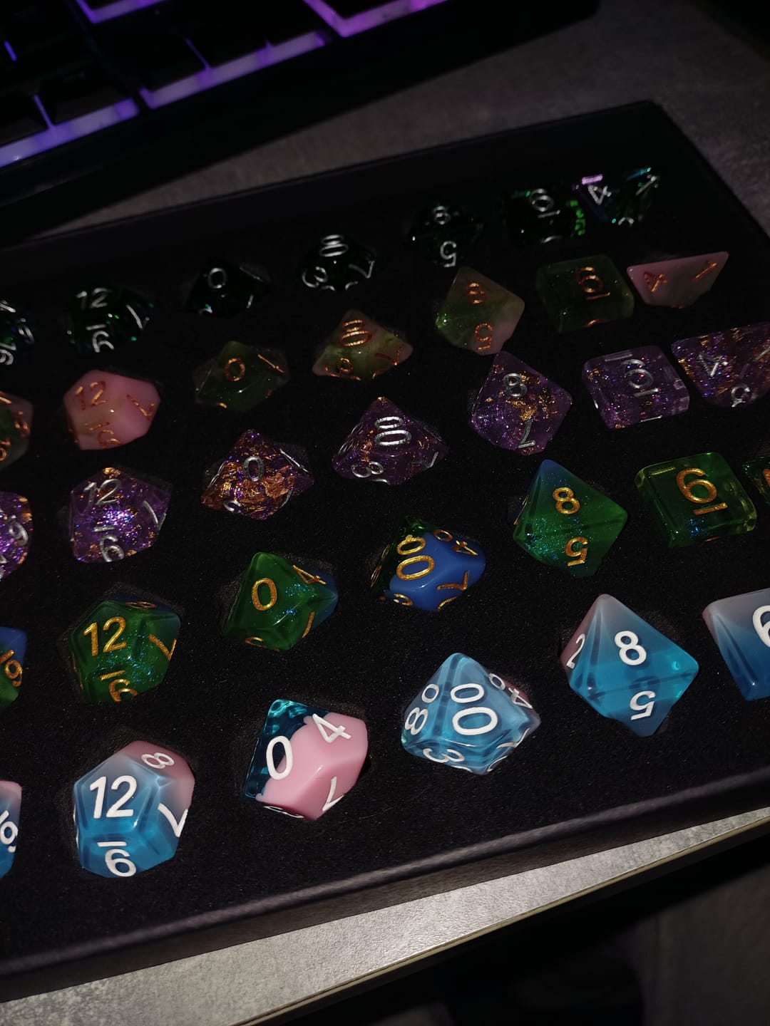 Customer photo review of Mystery Packs (Acryl, Resin, Metall)