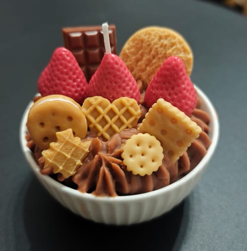 Customer photo review of Cera de Soja para velas en Molde, Pilar y Wax-melts (APF)