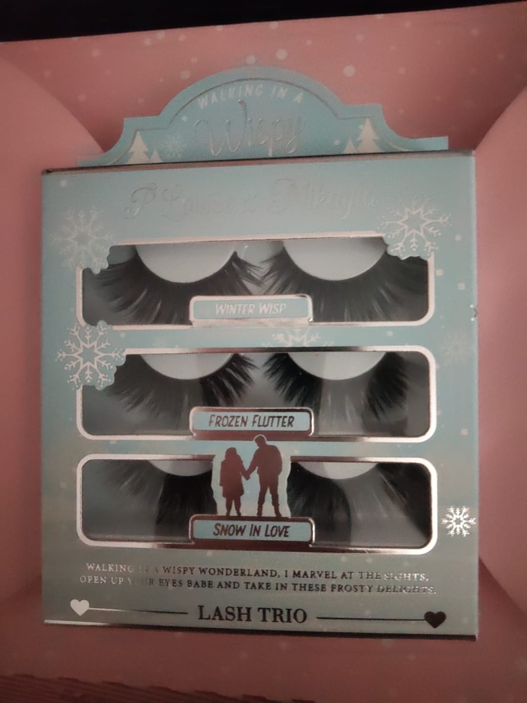 Customer photo review of P.Louise x Mikayla - Walking In A Wispy Wonderland Lash Set - Volume 2