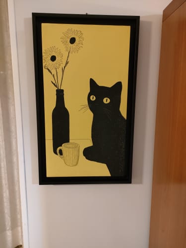 Recensione con foto di un cliente su Il Gatto Pensieroso