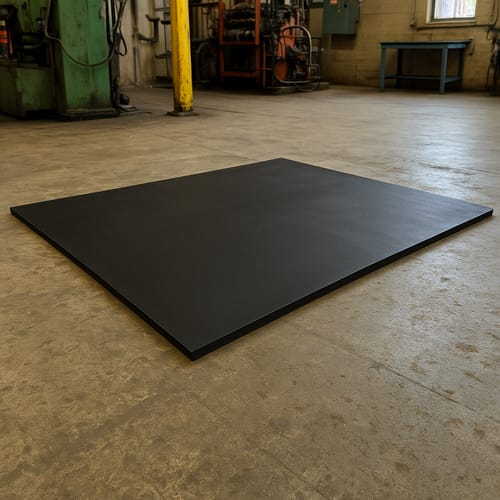 Customer photo review of Commercial Grade Neoprene Rubber Sheet – Oil, Grease & Sea Water Resistant | Flame Retardant & Weatherproof | Sold by the Metre