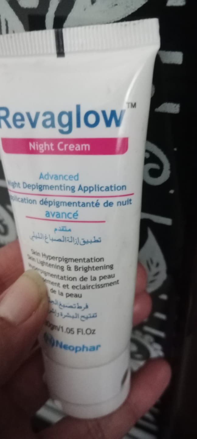 Customer photo review of Revaglow Night Cream
