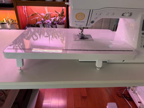 Customer photo review of Extension Table, Babylock #BLMAC-ET