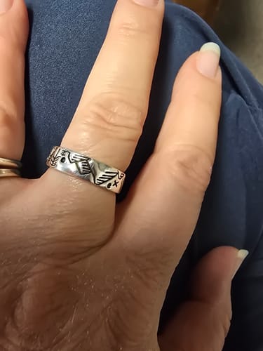 Customer photo review of Mountains & Forests Ring