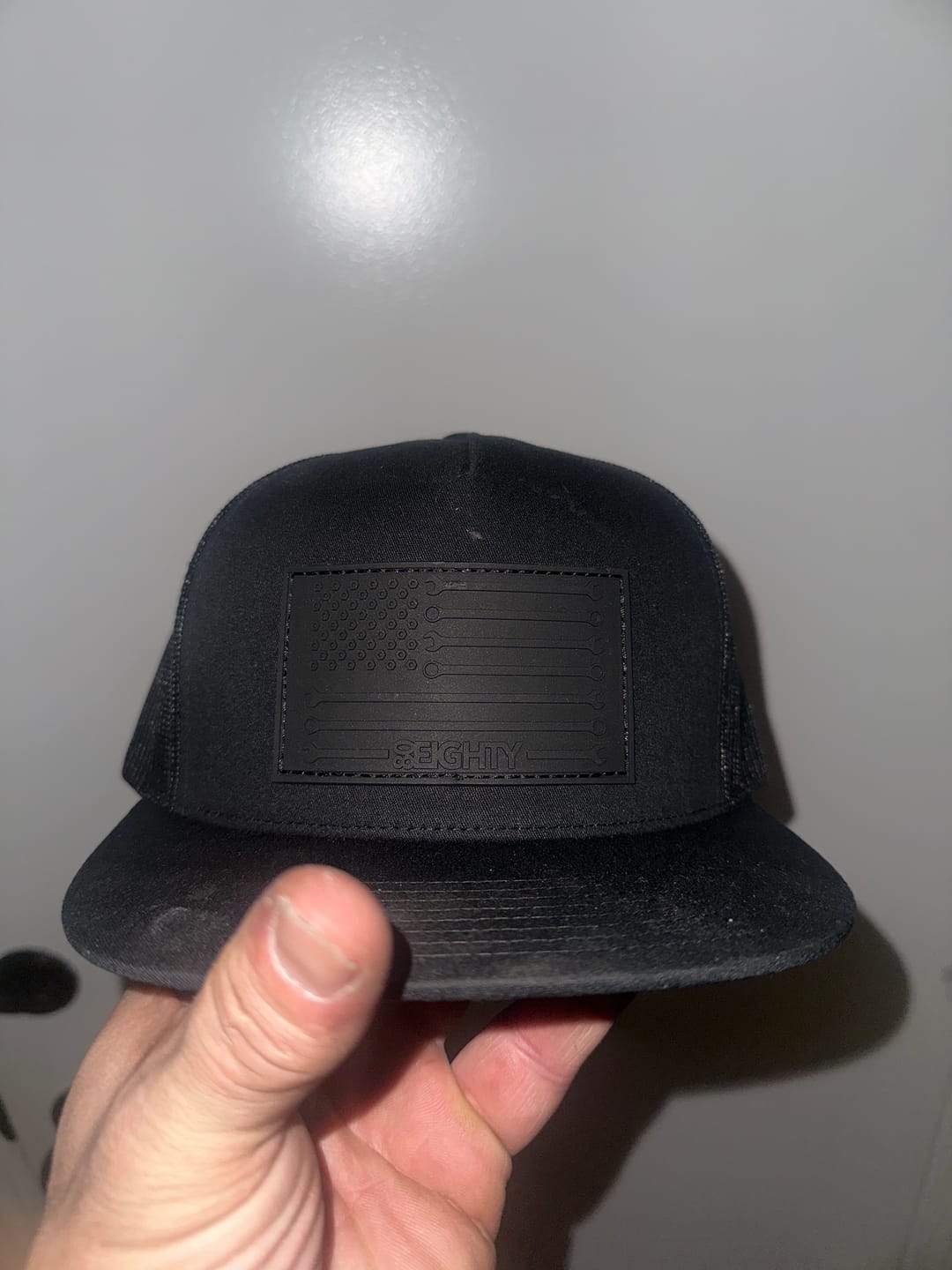 Customer photo review of 80Eighty® Onyx WrenchFlag Hat